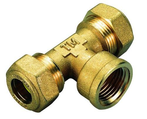 Raccordo femmina per gas - t,