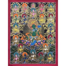 Beata 21 Tara Thangka Pittura