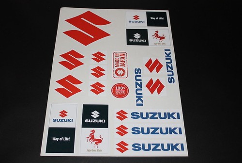 Adesivo moto 173 suzuki gsxr - 173,