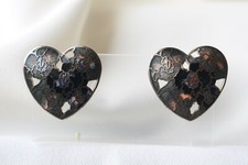 ORECCHINI PIERCED CLOISONNE