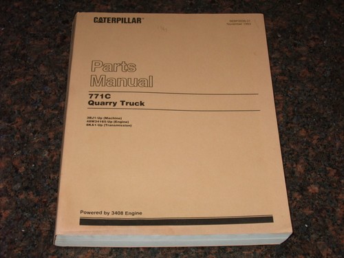 Cat caterpillar 771c manuale - cat,