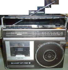 Vintage 1970s Sharp GF-1760x