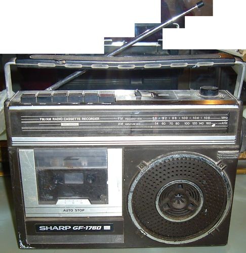 Radio cassette sharp - cassette,
