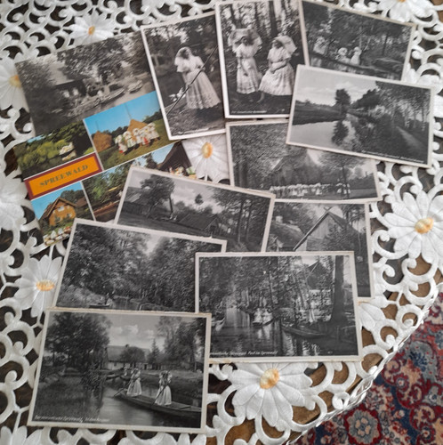Ddr spreewald cartoline vari - /,