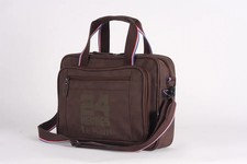 Sacoche Ordinateur 24H - Effet Nubuc, Élégante et Pratique 39 x 28 x 9 cm - CENT