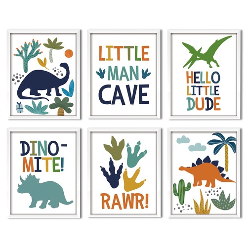 Confezione dinosauri nursery - confezione,