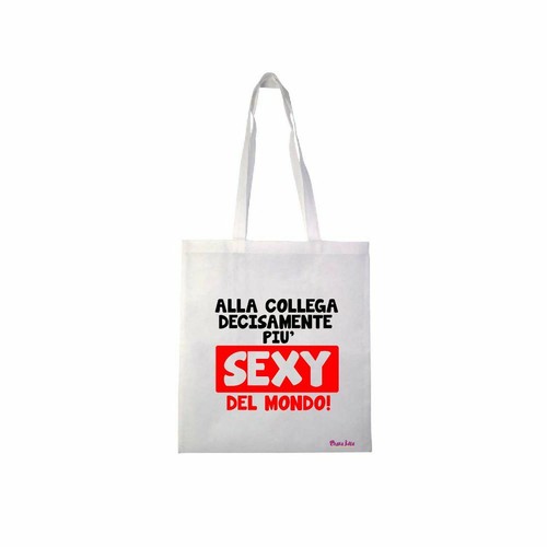 Borsa spesa 36x40 scritta - borsa,