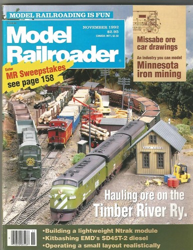 Model railroader magazine - railroader,