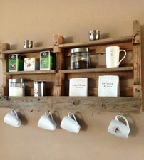 Mensola vintage legno massello