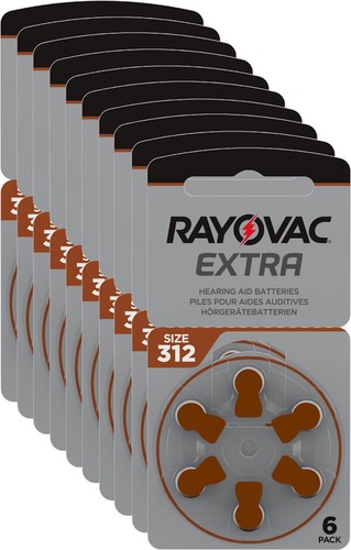 Rayovac extra 312 pile - rayovac,