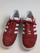 Adidas Gazelle Red Suede White