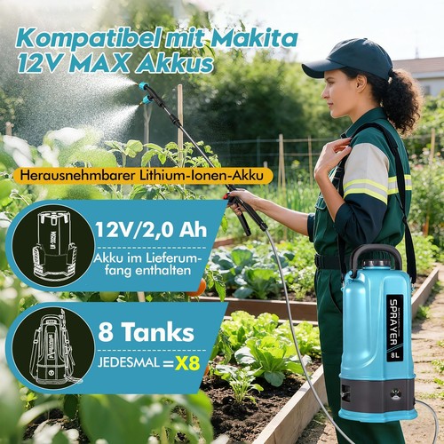 Spruzzatore batteria makita - a,