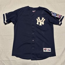 Maglia New York Yankees Vintage Majestic MLB 1998 World Series Uomo Medium