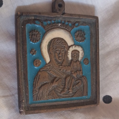 Icona arte sacra - , pendente