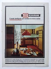 Pubblicita' Salvarani Arredamento Cucina Advertising Miste Vintage 1968 (F8)
