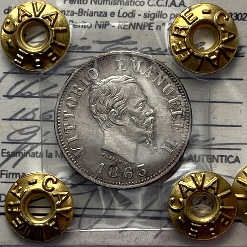 Centesimi valore 1863 - valore,