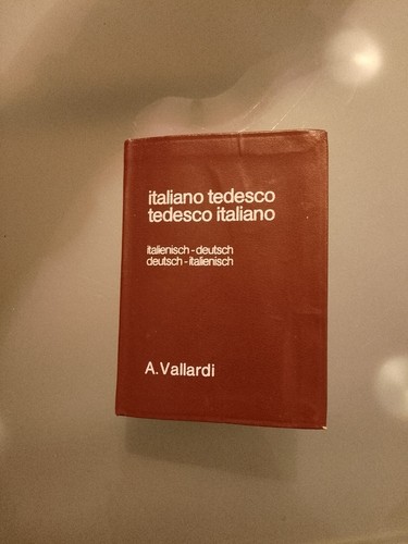 Dizionario italiano tedesco - italiano,