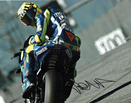 Valentino rossi autograph - valentino,