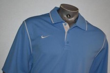 35447 Nike Polo da Golf Sportiva Blu Poliestere Taglia XL Uomo