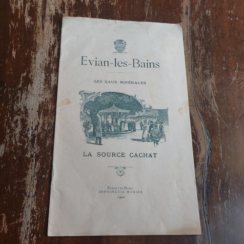 Opuscolo evian les bains - ,