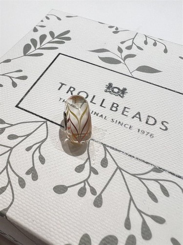 Charm trollbeads vetro - charm, in