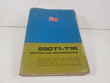 Manuale officina Fiat OM Iveco 690T1 T1R motrice camion catalogo ricambi multili