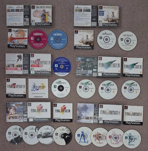 Completo final fantasy ps1 - final,