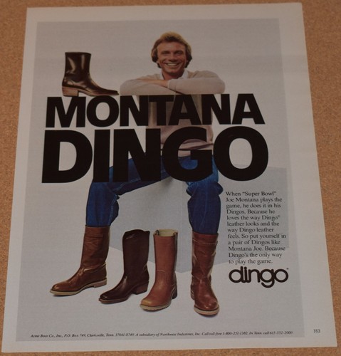 Stivali dingo joe montana 1980 - joe,