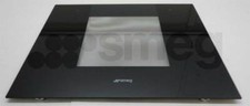 VETRO ESTERNO NERO ORIGINALE PORTA FORNO SMEG  SF122N  CODICE RICAMBIO 692532410