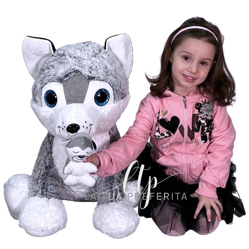 Siberian husky cane peluche - husky,