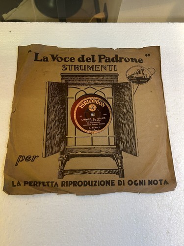 Vecchio disco vinile giri - disco,