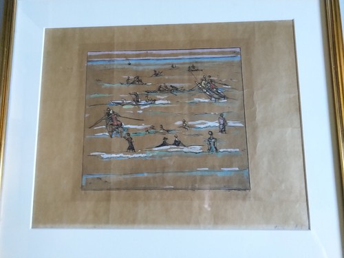 Quadro moses levy - moses,