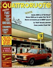 QUATTRORUOTE - N 275, OTTOBRE