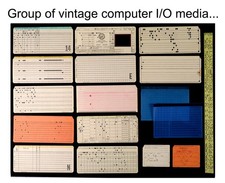 14 Vintage Computer Punch