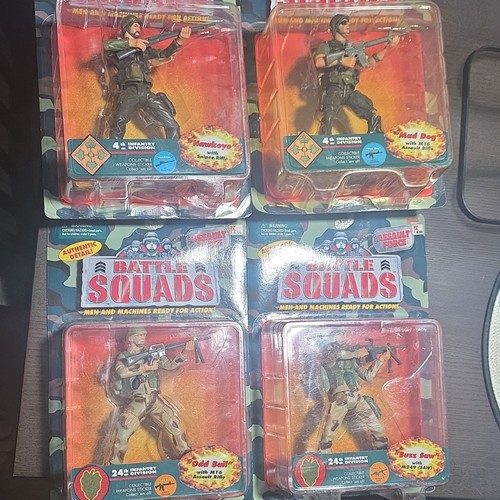 Toys battle squads action - k-b,