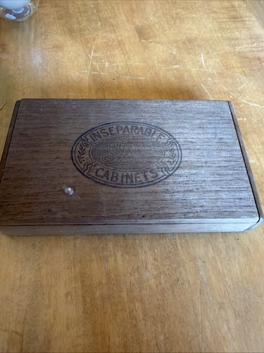 Vintage cigar box - box, advertising