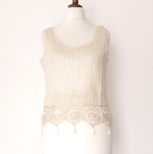 Top vintage in maglia color