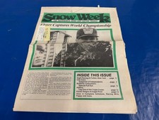 Vintage 1979 SNOW WEEK marzo