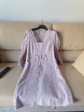 abito donna elegante da cerimonia Luisa Spagnoli colore lilla pezzo unico 