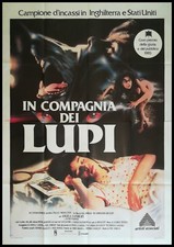 LA COMPAGNIA DEI LUPI 1984 Locandina Film Originale 55x78" 4Sh Italiano NEIL JORDAN