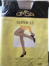 Collant Omsa Super15 Sexy Velatissimi 15 den.- Misura e Colori Come da Foto