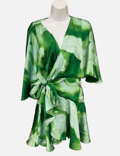 Abito luxxel verde marmo - verde,