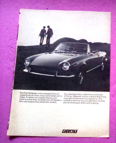 Pubblicità stampa fiat 124 - fiat,