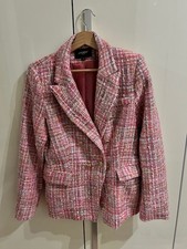 Giacca donna tipo chanel rosa - giacca,