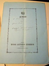 1873 - ATTO NOTAIO BUSSI A