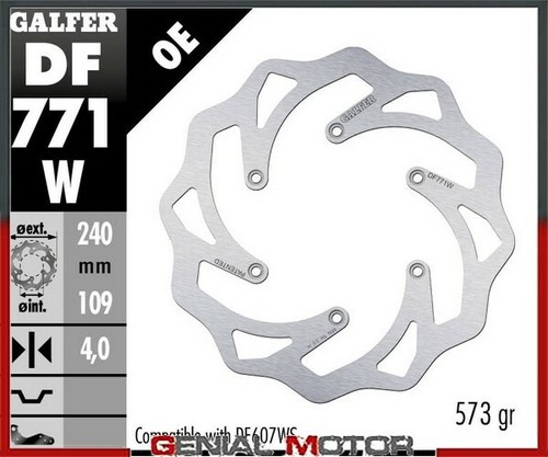 Galfer rear brake - galfer, disc