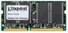 256MB Kingston PC100 SDRAM 100MHz 144pin SO-DIMM KTT-SO100/256 Toshiba PA3069U