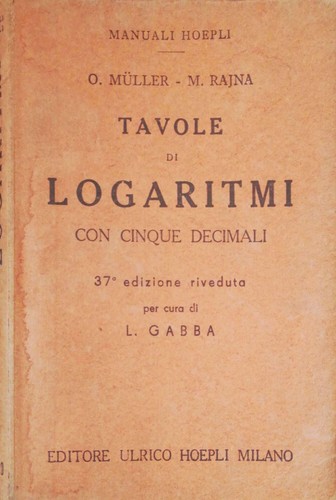 Tavole logaritmi con cinque - con,