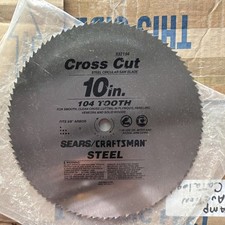 Sears Craftsman 10 in Acciaio
