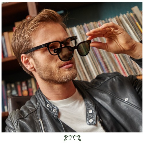 Lunettes sole nero hally - nero,